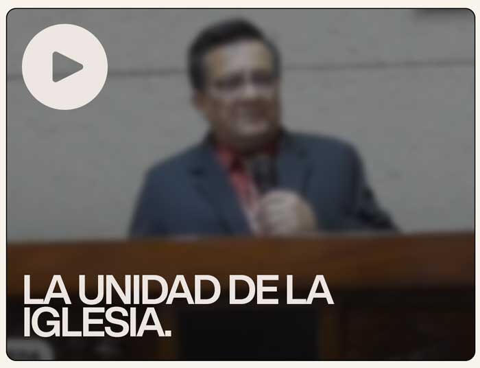 La unidad de la iglesia