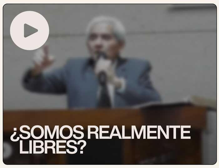 Iglesia Reformada Perú ¿Somos realmente libres?